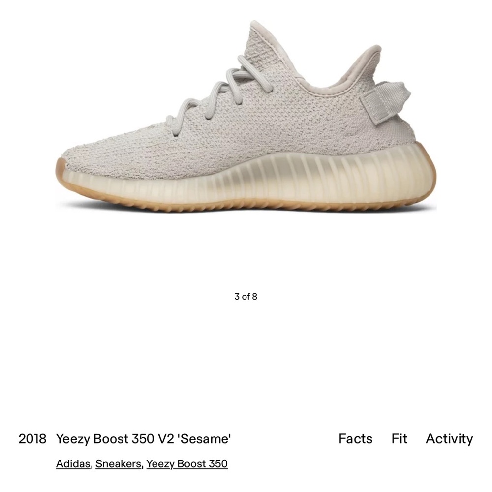 Yeezy 350 Sesame Color